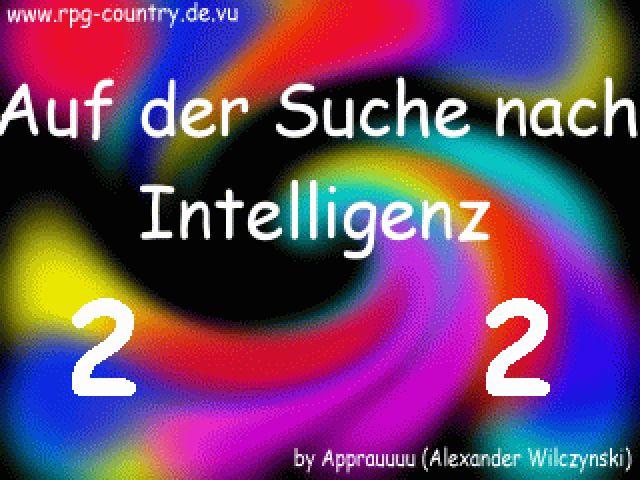 Auf der Suche nach Intelligenz 2