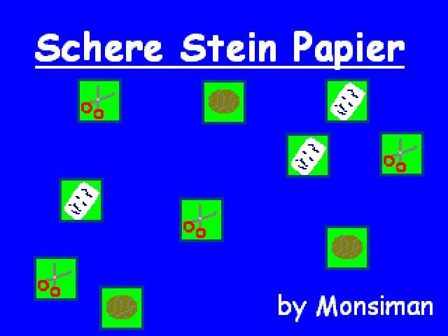 Schere Stein Papier