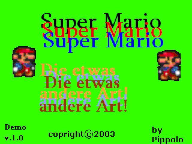Super Mario:: Die etwas andere Art