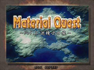 Material Quest Vol. 1