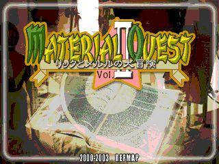Material Quest Vol. 2