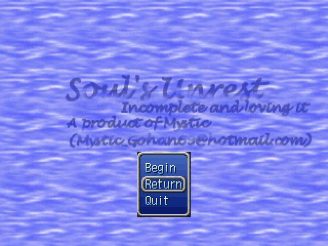 Soul's Unrest