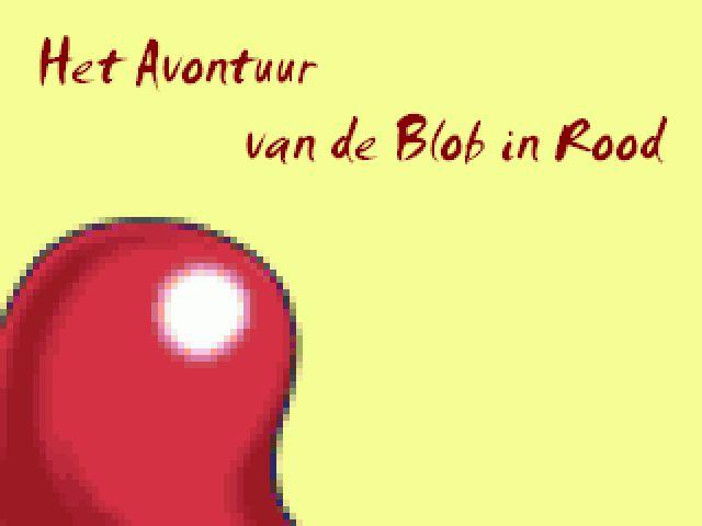 Het Avontuur van de Blob in Rood