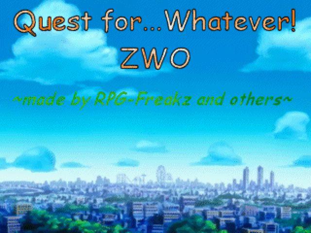 Quest for... Whatever! ZWO