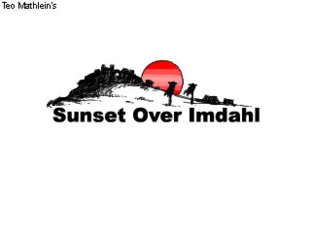 Sunset over Imdahl