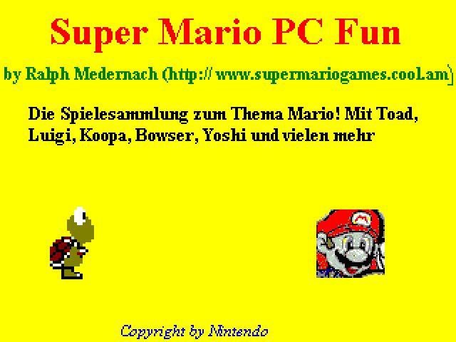 Super Mario PC Fun