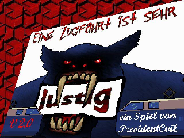 Eine Zugfahrt ist sehr lustig