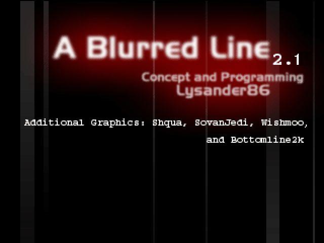 A Blurred Line